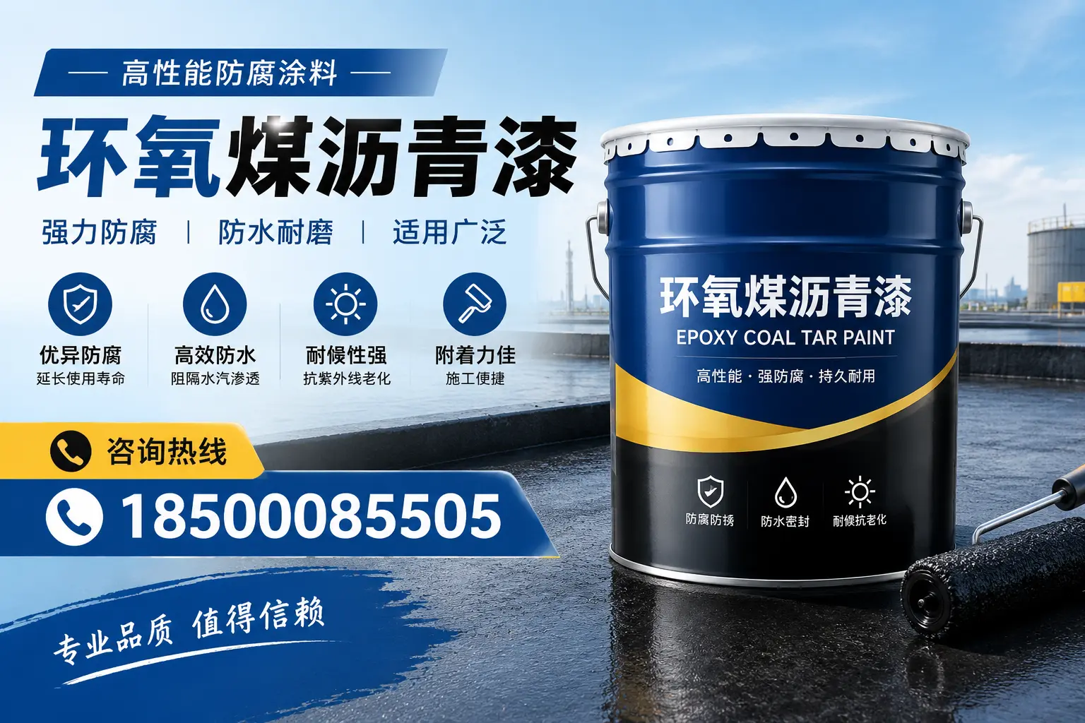 环氧煤沥青漆的主要成分与功能,抚顺用户深度了解